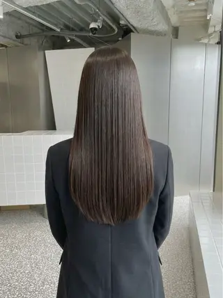 セミロング カラー 梅田/艶カラー/ 髪質改善/イサミのヘアスタイル