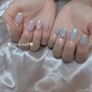 ネイル lili.nail y2k/長さ出しのネイルデザイン