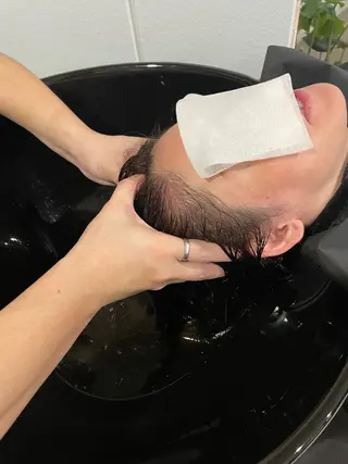 ミディアム カラー パーマ 京都の美髪お兄さん /美髪師/大島正和のヘアスタイル