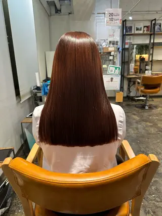セミロング 金 春江のヘアスタイル