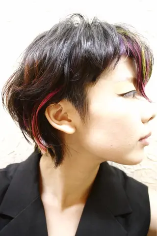 ショート カラー AKUTSU KOICHIのヘアスタイル