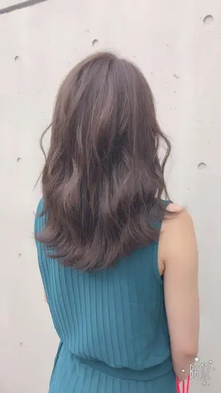 ミディアム カラー パーマ ヘアアレンジ メンズ キッズ マツエク・マツパ 田中 裕士のヘアスタイル