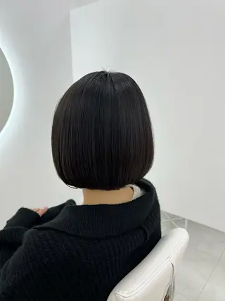 ショート カラー ✄﻿aini天王寺 ✄﻿ゆ乃のヘアスタイル