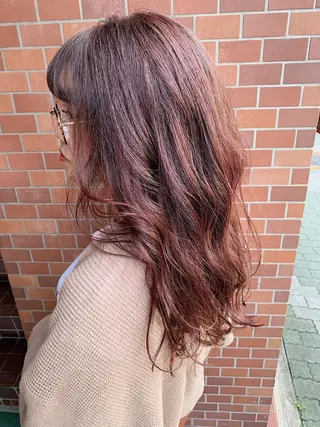 ロング 丹羽大喜 縮毛矯正/美髪矯正のヘアスタイル