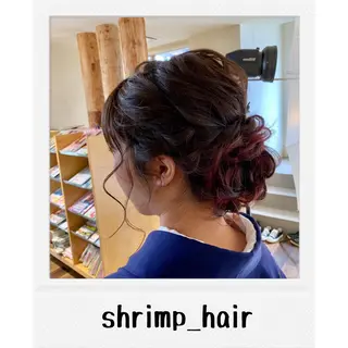 ヘアアレンジ 小杉輝/ショート /艶カラー✨のヘアスタイル