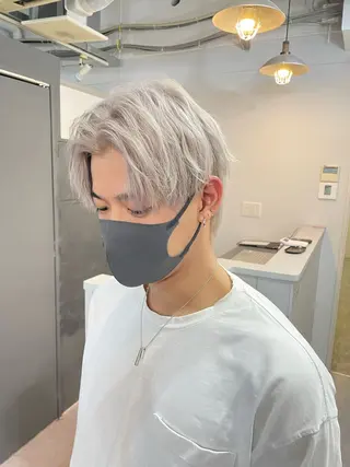 カラー メンズ Cielro/ダブル カラー/西田咲希のヘアスタイル