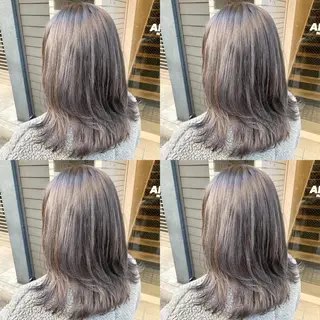 ミディアム ✨縮毛矯正✖︎顔周り レイヤー✨ナカムラのヘアスタイル