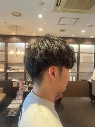 メンズ CLIQUE　有木 七虹のヘアスタイル