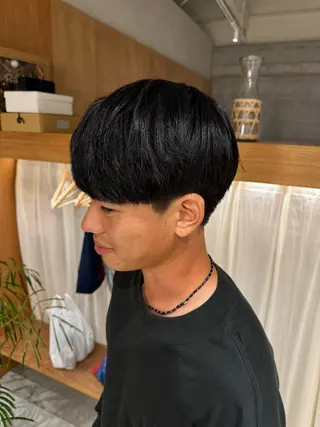 カラー メンズ レイヤー/ボブパーマ /垢抜け/タクミのヘアスタイル