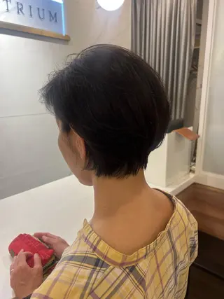 ショート 村中 逸紀のヘアスタイル