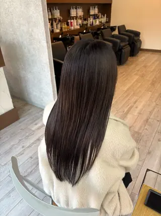 ロング カラー なぎは/似合わせ・ ナチュラルカラーのヘアスタイル