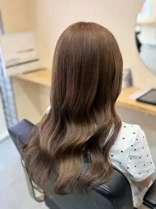 ロング カラー 🎀透明感カラー ／似合わせカット🎀のヘアスタイル