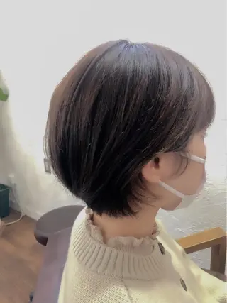 ショート カラー 正田 美帆のヘアスタイル