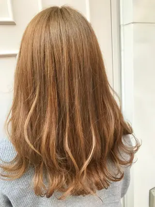 セミロング カラー Blanco Color&Careのヘアスタイル