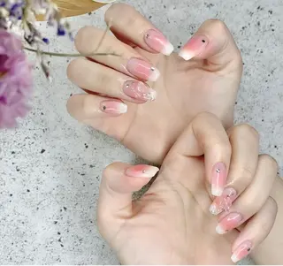 セミロング カラー パーマ ヘアアレンジ メンズ キッズ ネイル マツエク・マツパ アイブロウ Salon Kのネイルデザイン