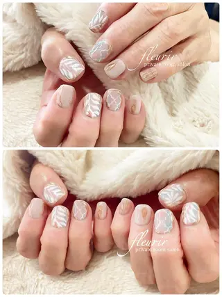 ネイル フルリール 【プライベートサロンのネイルデザイン