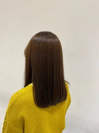 カラー 🎀TEN🎀 オリーブベージュのヘアスタイル