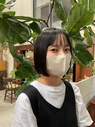 ショート miyabu momokaのマツエク・マツパデザイン