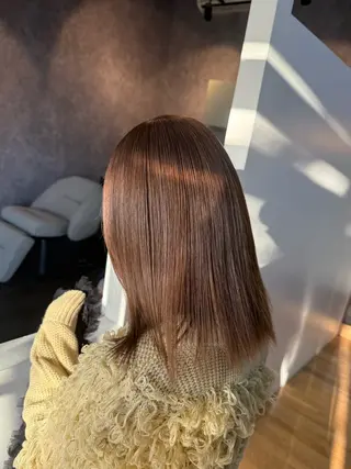 セミロング カラー 似合わせカット/ レディース特化/佑月のヘアスタイル