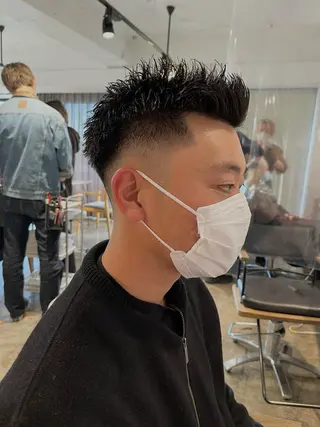 ショート メンズケアブリーチ 特化🔥村田のヘアスタイル