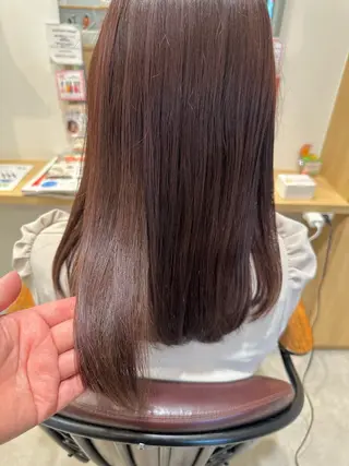 セミロング カラー Truth上谷綾子/ 名古屋市北区/黒川駅のヘアスタイル