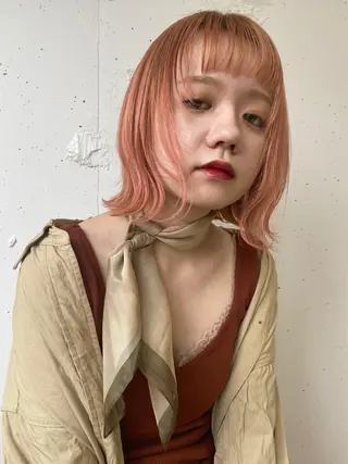 ショート 顔周りの垢抜けヘア 立山愛梨のヘアスタイル