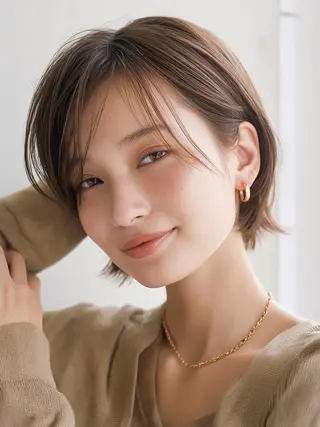 ショート パリジェンヌ☆カット カラー✨熊澤麻凜のマツエク・マツパデザイン