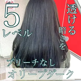 カラー ブリーチなしで 全国から予約殺到♡のヘアスタイル