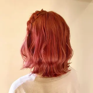 ミディアム カラー hair design BRAT所属・岩崎 よしの /BRAT/築地口のヘアスタイル