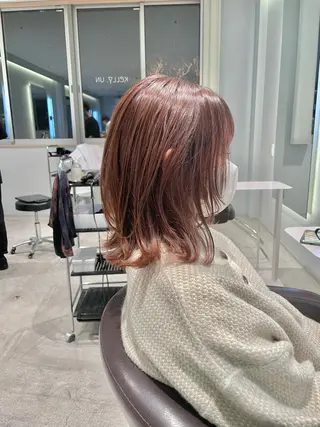 ミディアム カラー 中村 研介のヘアスタイル