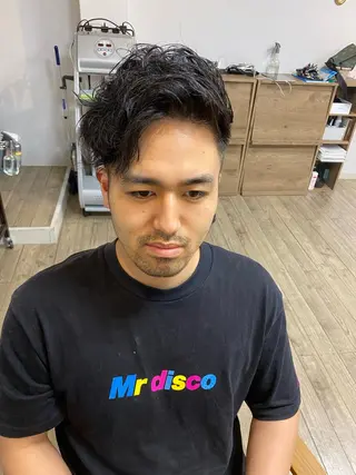 ショート パーマ メンズ ✨ミニボブ特化✨ ✂︎Raimu✂︎のヘアスタイル