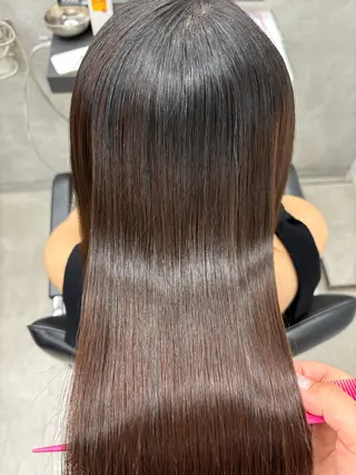 ロング すぐ巻ける縮毛矯正 🍀勝倉　麗のヘアスタイル