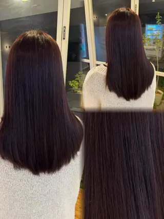 ロング カラー 【YARD.】橋本 稀乃のヘアスタイル