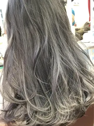 ロング カラー 名駅★シールエクステ クオーレゼロ★加藤のヘアスタイル