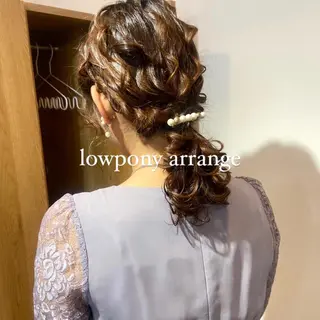 ミディアム ヘアアレンジ mai 🎀 / ガーリーヘア ♡のヘアスタイル
