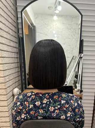 ミディアム memories銀座所属・ボブ/透明感カラー/ 艶髪/azumiのヘアスタイル