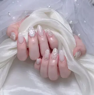 ネイル 🎀も ものネイルデザイン