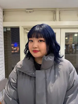 カラー 阿部  ことみ /パーマモデルのヘアスタイル