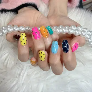 ネイル 🧸yuki🍯 パラジェル取扱店🐝のネイルデザイン