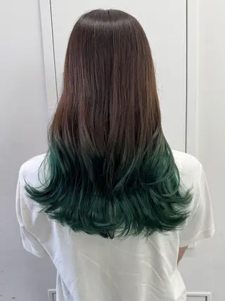 ロング カラー 【公式】amble luxe池袋東口🩷のヘアスタイル