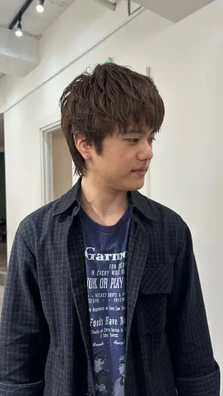 ショート カラー メンズカット🌟 YUNAのヘアスタイル