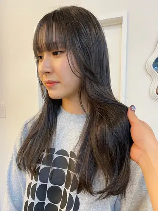ロング カラー ichika/福岡 /透明感カラー🤎のヘアスタイル