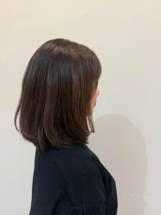 ミディアム 原尾 あやなのヘアスタイル