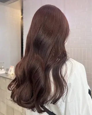 カラー ブリーチカラー×艶 🍨mihoのヘアスタイル