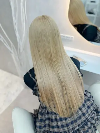 ロング カラー 🫧みひろ🫧カット カラーモデル募集のヘアスタイル