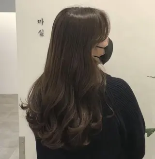 ロング カラー 表参道🌿赤み消し カラー/チナツのヘアスタイル