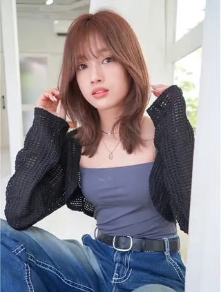 カラー 鈴木 晴陽のヘアスタイル