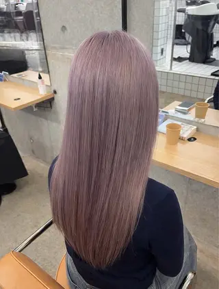 カラー ブリーチカラー×艶 🍨mihoのヘアスタイル