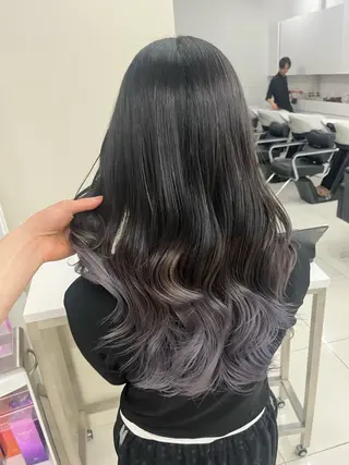 ミディアム ALIVE 小池柚葉のヘアスタイル