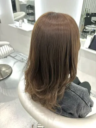 セミロング MoA cilue 福島さつき 👧🏻のヘアスタイル